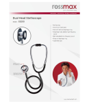 Rossmax Stethoscope With Dual Head For Adult and Pediatric EB200