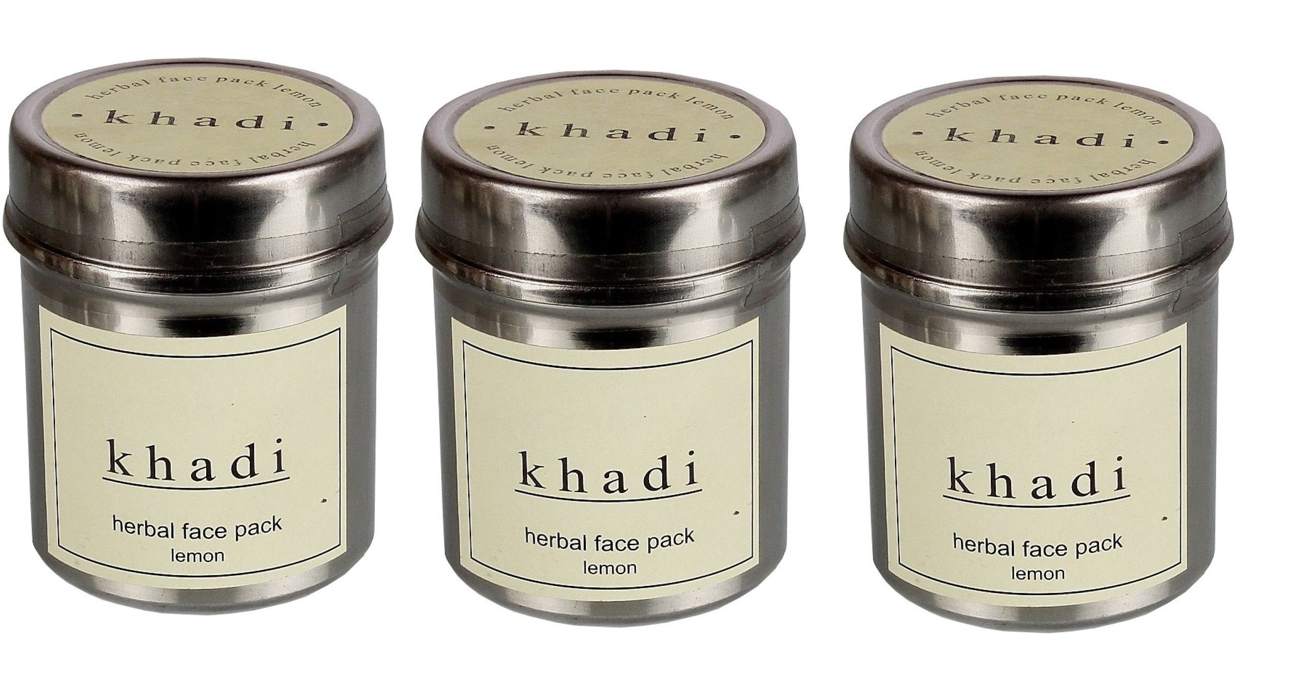     			Khadi herbal Lemon face pack 150 gm - Pack of 3