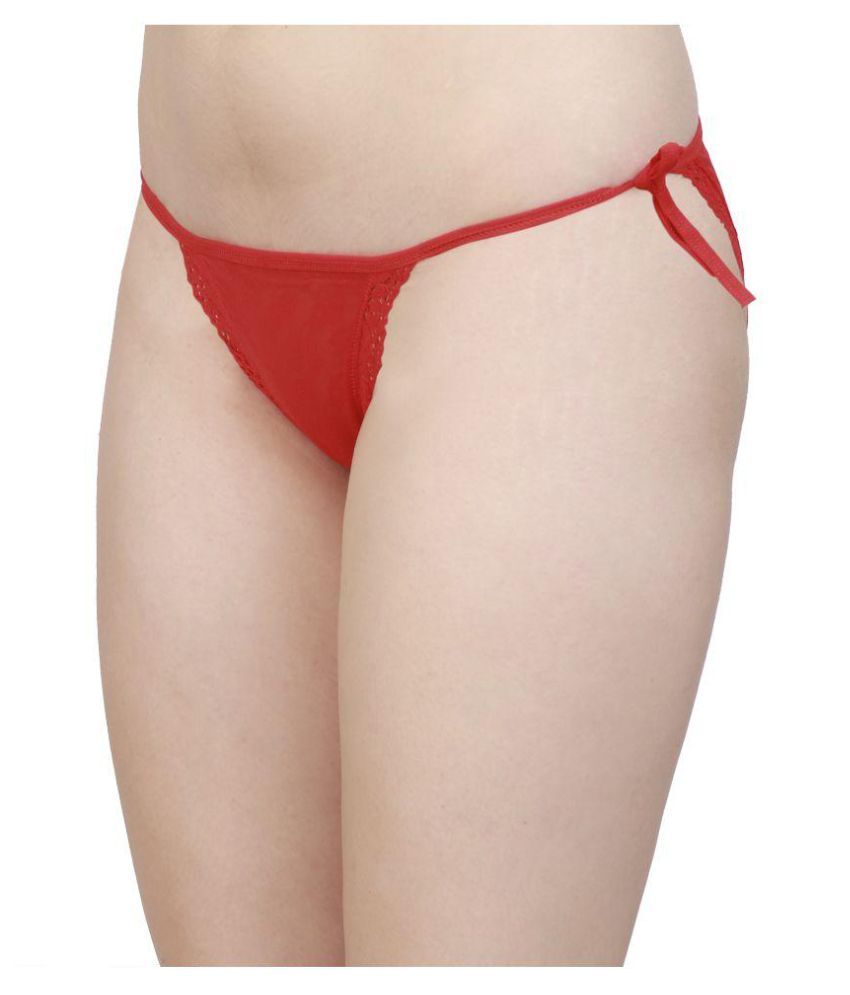 Buy Sizzle N Shine Red Cotton GStrings Online at Best Prices in India