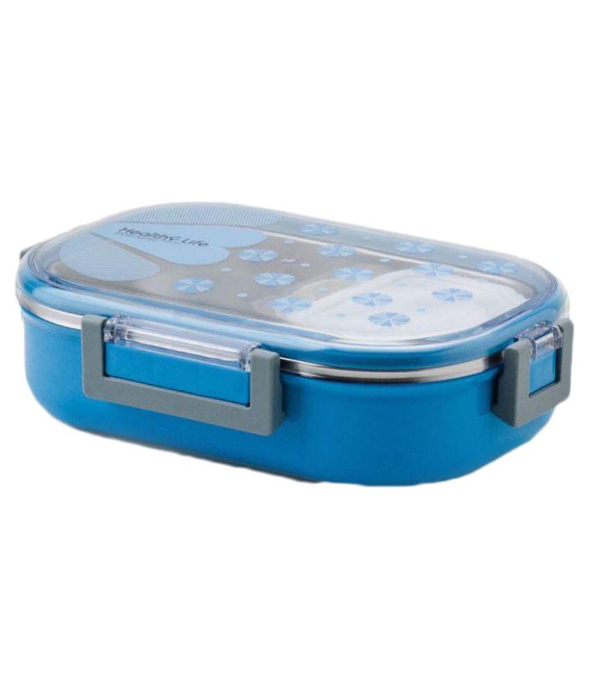 Tuelip Blue Virgin Plastic Lunch Box: Buy Online at Best Price in India ...