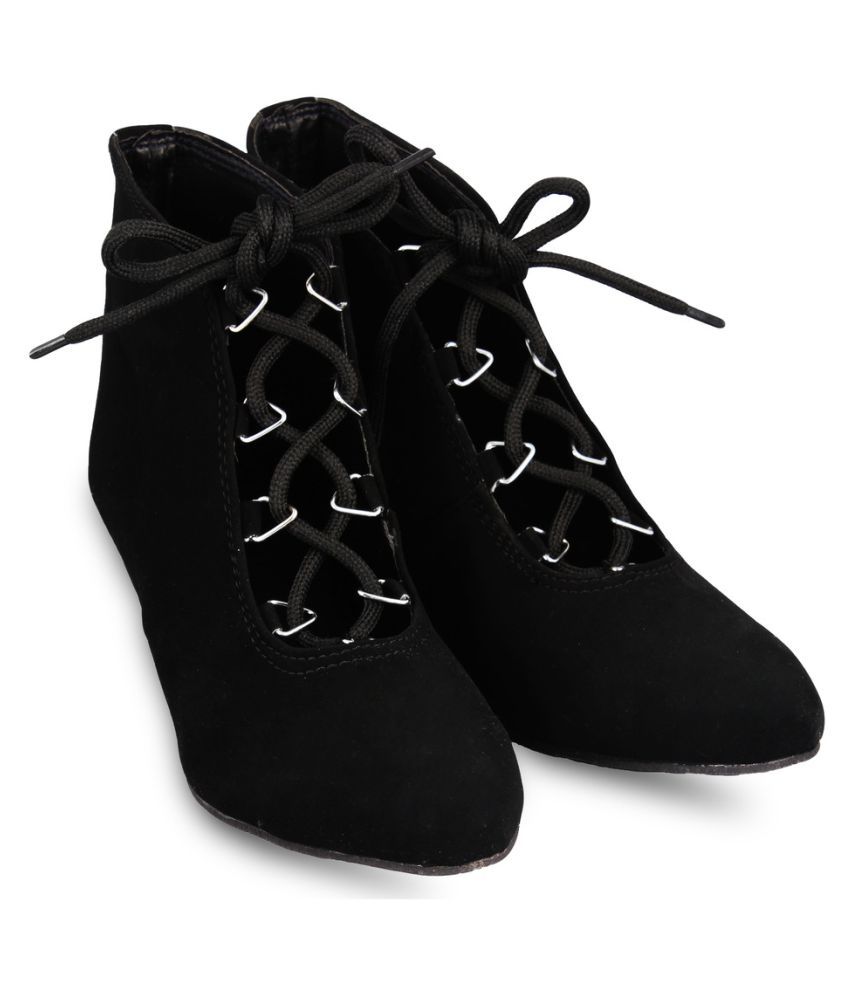     			Anand Archies Black Heels