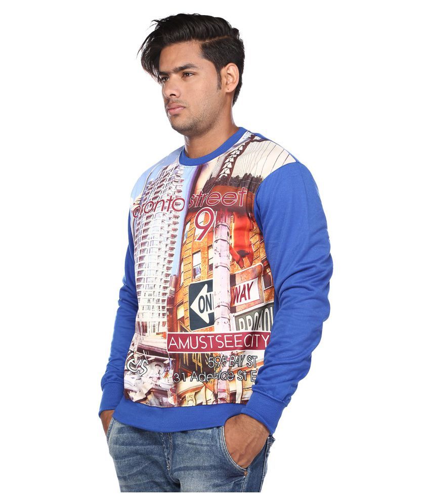 Vishal Mega Mart Blue Sweatshirt Buy Vishal Mega Mart Blue Sweatshirt