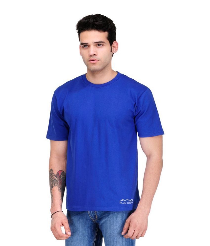 AWG Blue Round T-Shirt - Buy AWG Blue Round T-Shirt Online at Low Price ...