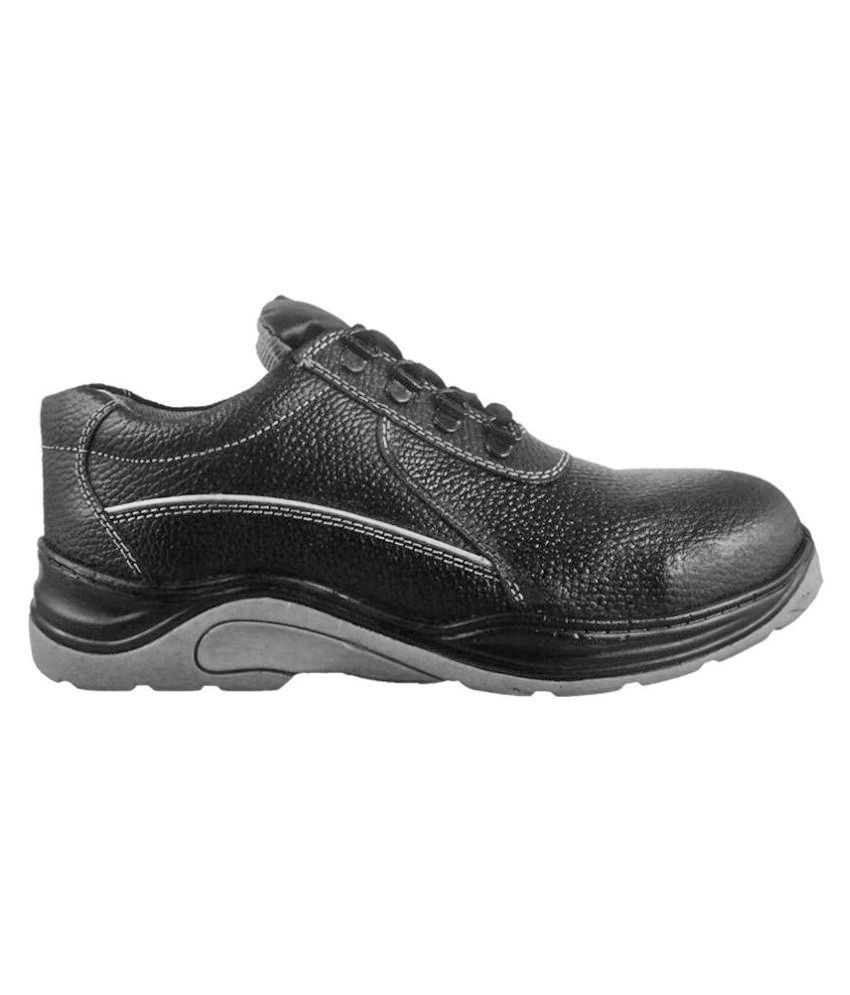 Buy Action Black Safety shoes Online at 