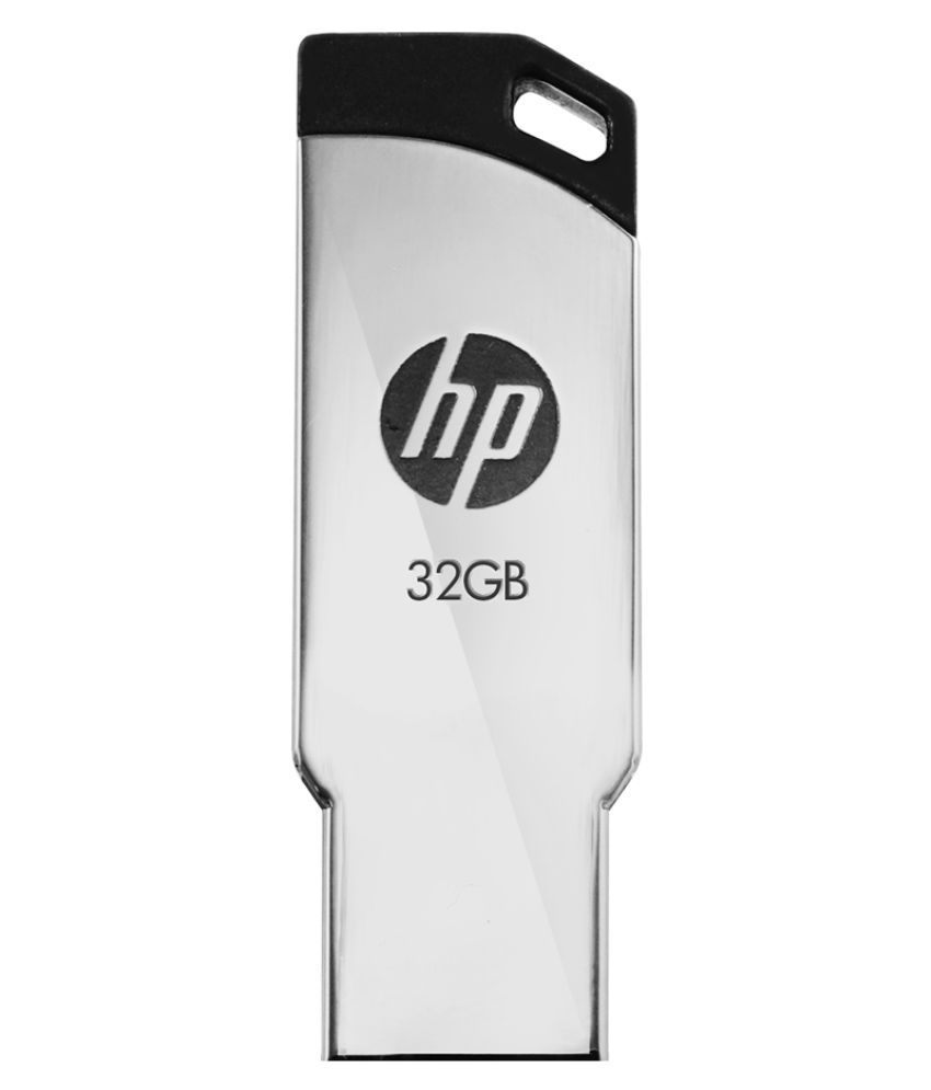 HP V236W MM-USB0032GB-236W 32GB USB 2.0 Utility Pendrive Silver