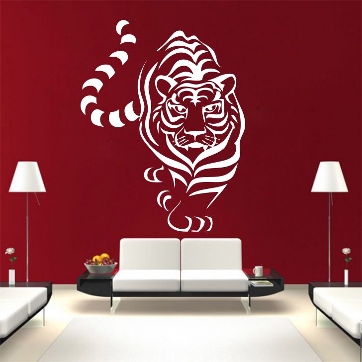 Creatick Studio Tiger Vinyl Wall Stickers Buy Creatick Studio Tiger