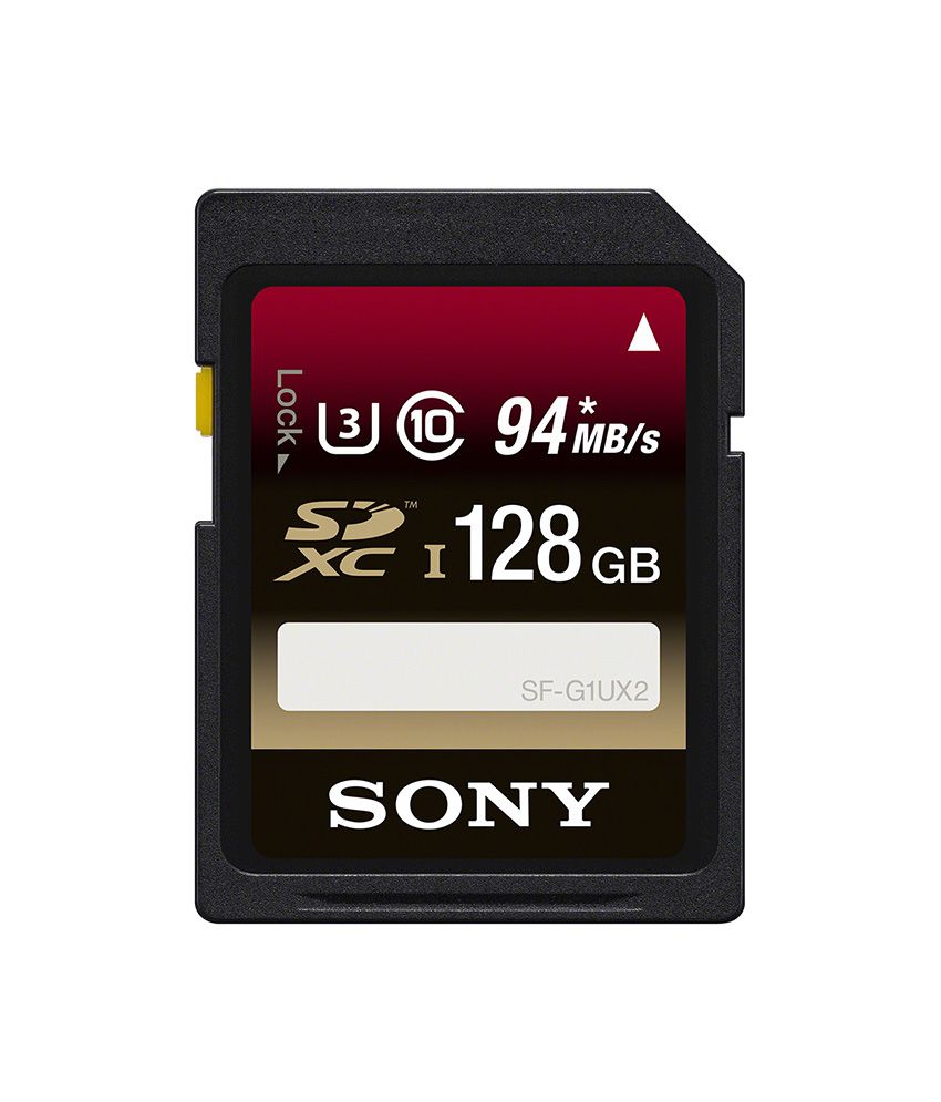     			Sony 128GB SD Class 10 94 MB/s UHS-1 High Speed Memory Card (SF-G1UX2)