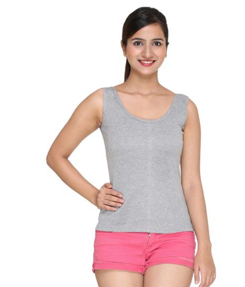 Buy Top Undergarment Multi Color Cotton Lycra Tanks Online at Best Prices in India Snapdeal
