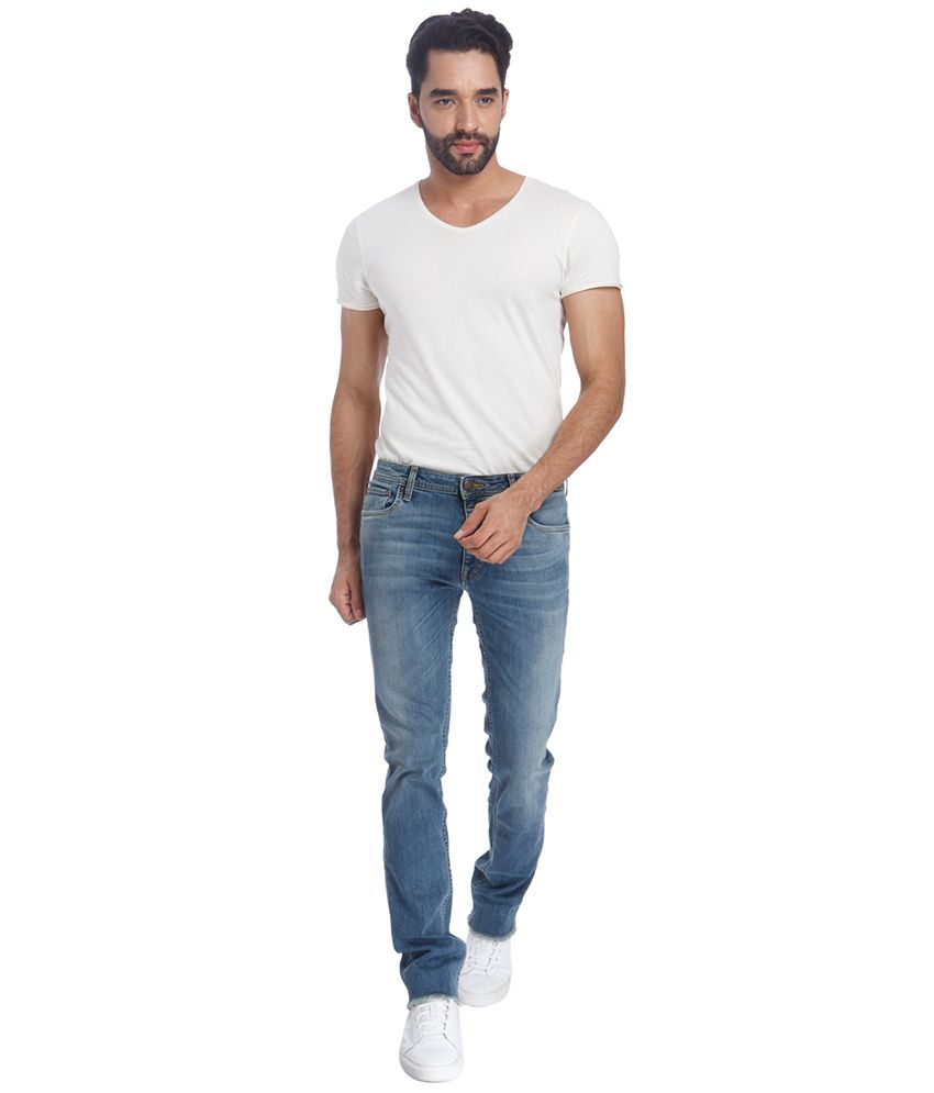 jack and jones light blue jeans