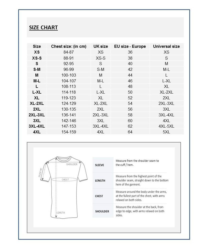niet voldoende Spanning gat decathlon t shirt size chart