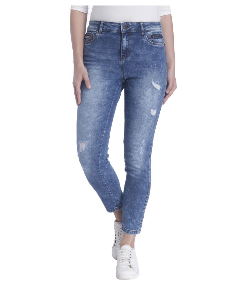 Buy Vero Moda Blue Denim Jeans Online at Best Prices in India - Snapdeal