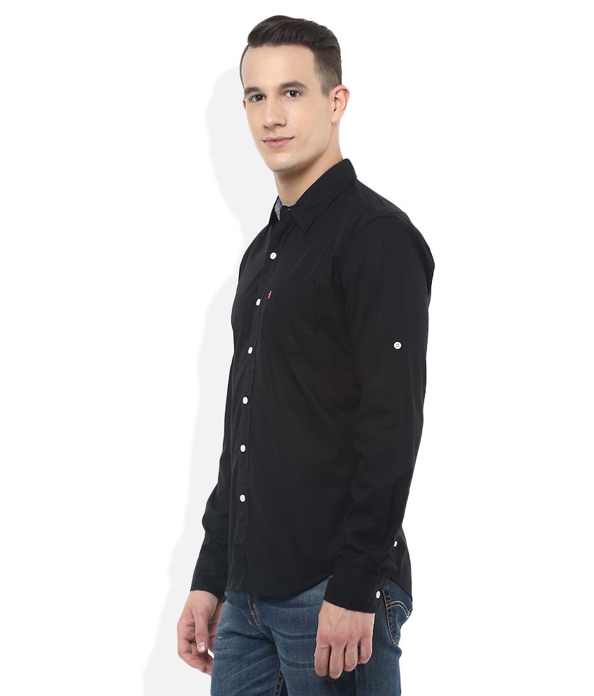 levis black tshirt men