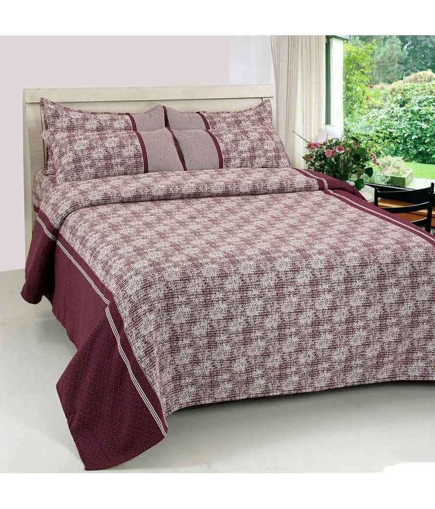 Swastik Double Cotton Bed Sheet - Buy Swastik Double Cotton Bed Sheet