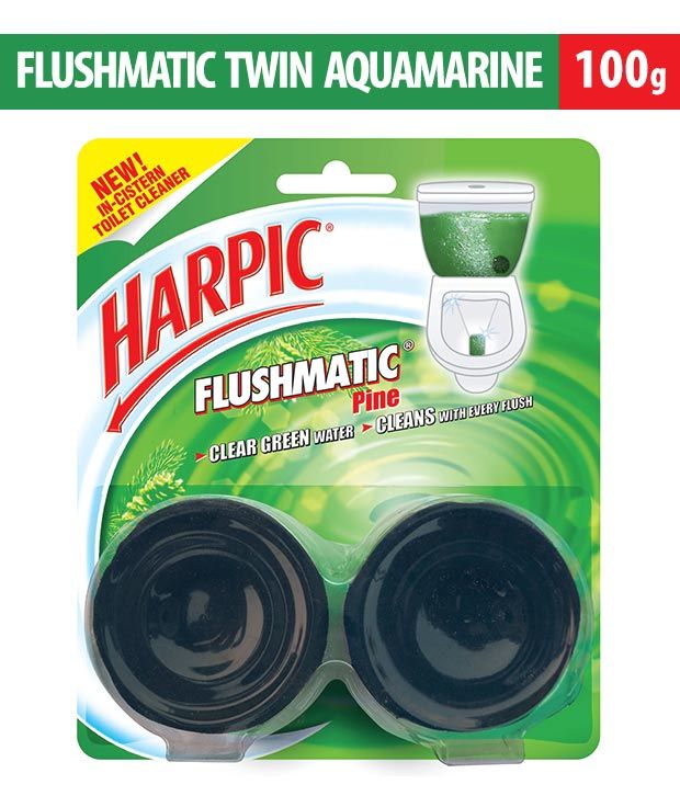 Harpic Flushmatic incistern Toilet cleaner Pine Double pack Buy Harpic Flushmatic incistern