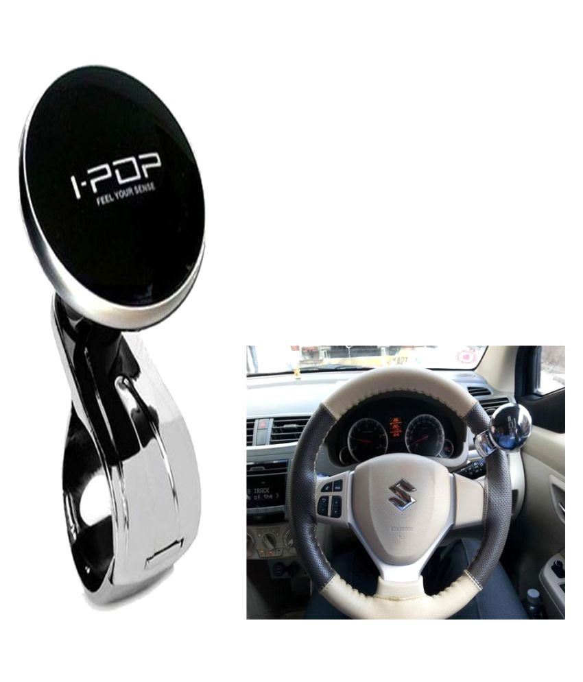 Black Metal Car Steering Knob Buy Black