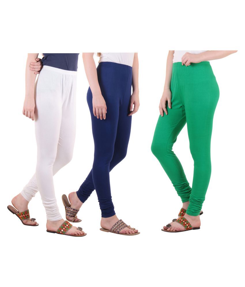     			Diaz Cotton Lycra Pack of 3 Leggings