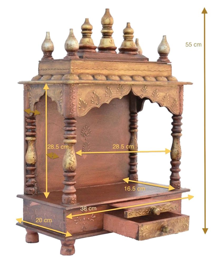 Home Temple/ Wooden Temple / Pooja Mandir/ Wooden Mandir