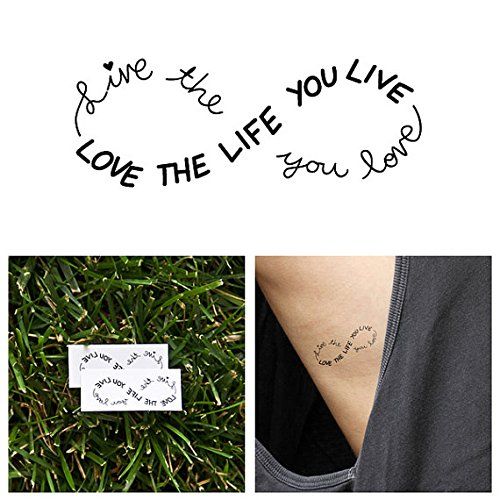 Infinity Temporary Tattoos Set Of 2 Buy Infinity Temporary Tattoos Set Of 2 Online At Low Price Snapdeal