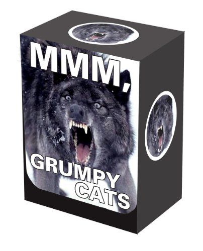 GRUMPY CATS LEGION SUPPLIES DECK BOX CARD BOX  FOR MTG POKEMON MMM 
