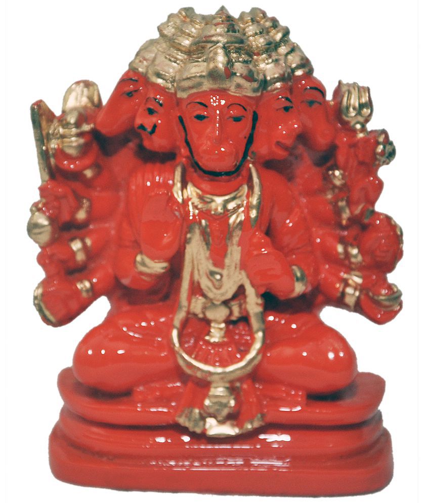     			NoVowels - Lord Hanuman Marble Idol