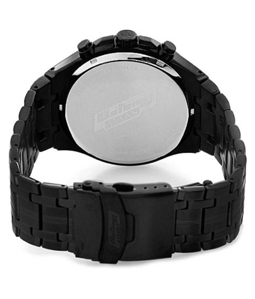 Titan Black Metal Analog Watch - Buy Titan Black Metal Analog Watch