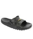 Gliders By Liberty - Black  Rubber Slide Flip flop