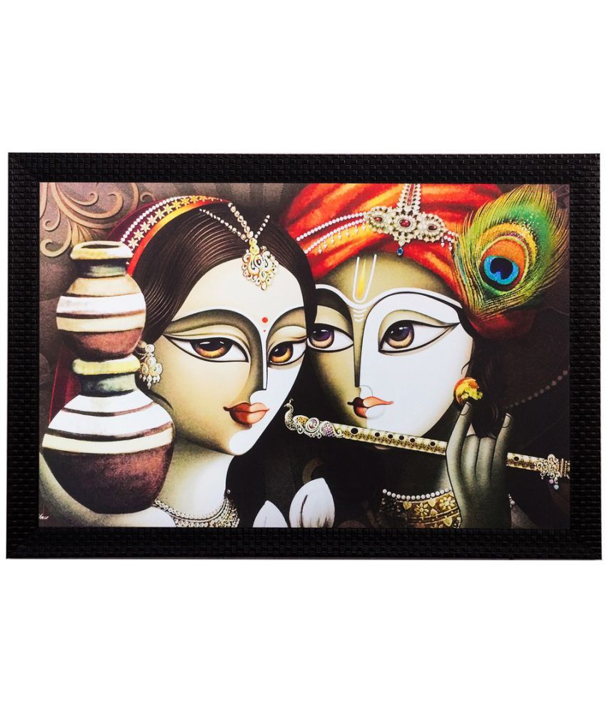     			eCraftIndia Wood Art Prints With Frame Single Piece