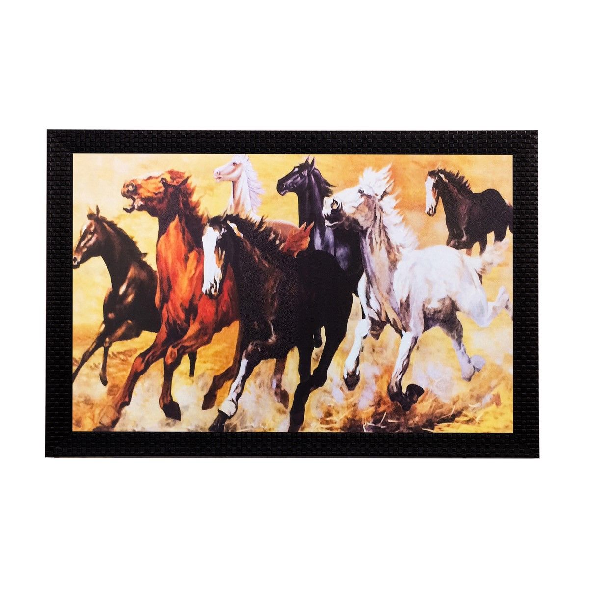     			eCraftIndia Wood Art Prints With Frame Single Piece