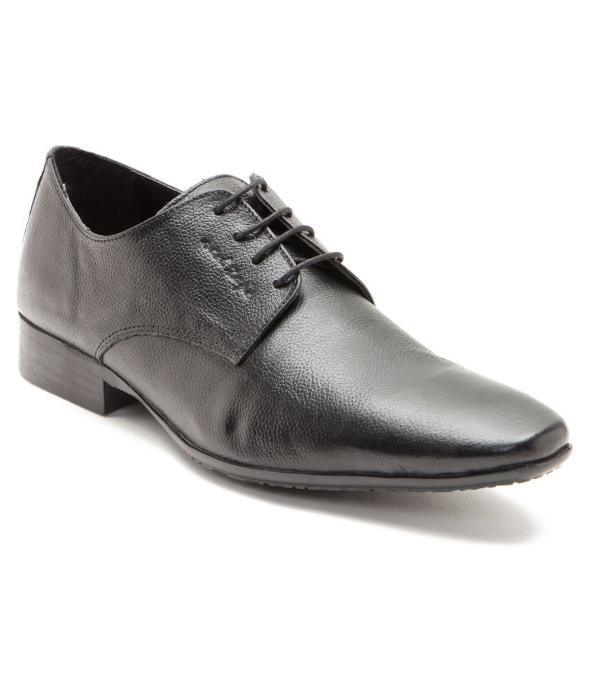 Red Tape Black Office Genuine Leather Formal Shoes Price in India- Buy ...