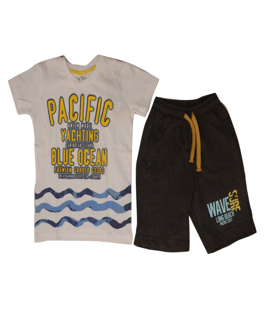 Titrit Multicolour Cotton Top and Bottom Set Buy Titrit Multicolour