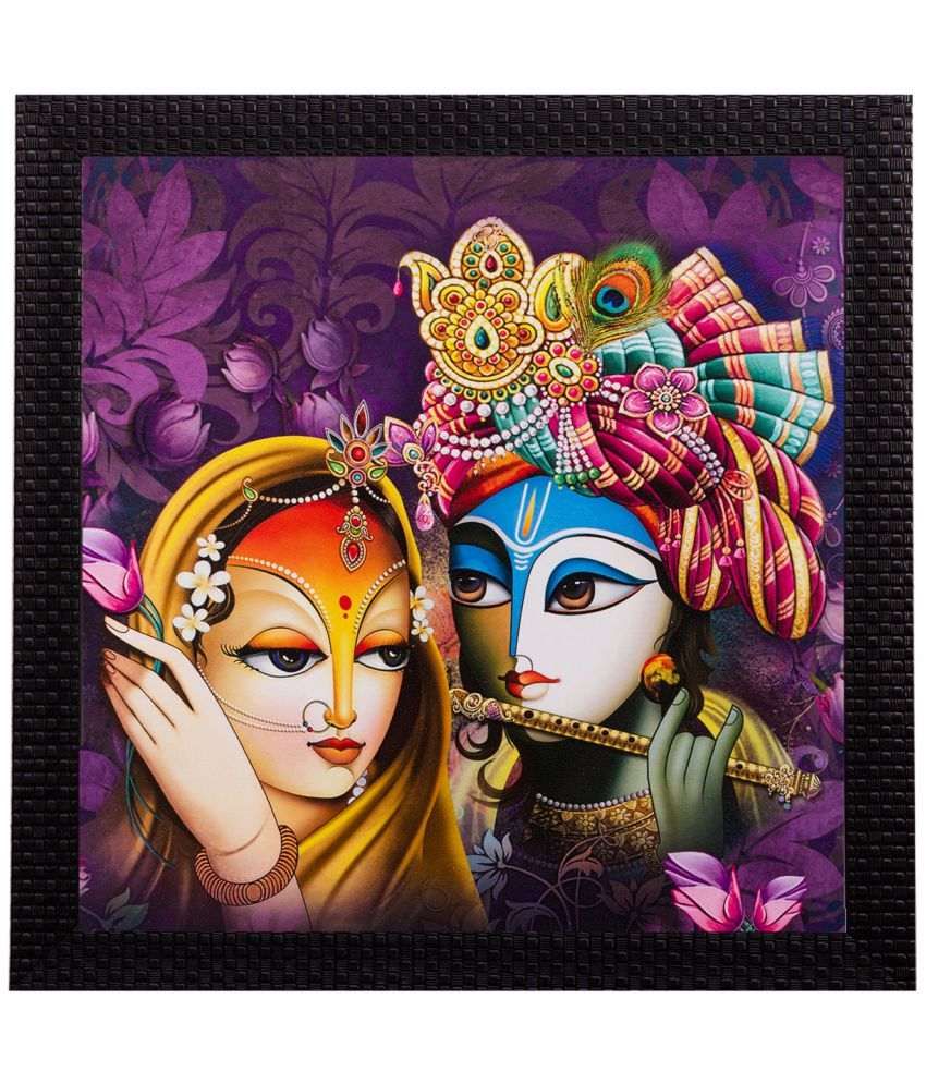     			eCraftIndia Wood Art Prints With Frame Single Piece