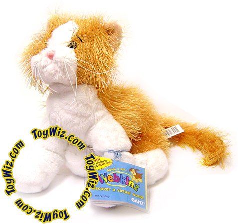 orange cat webkinz