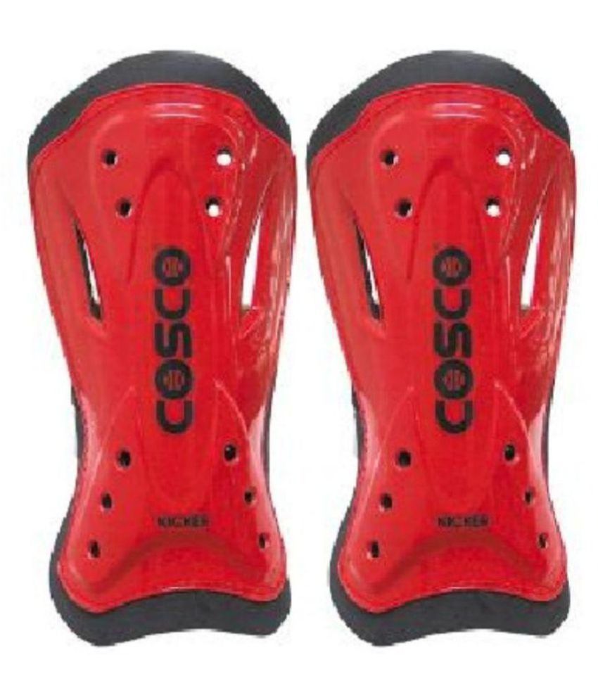 Cosco Combo of Cuba Football / Ball (Size5) & Kicker Shin Guard with