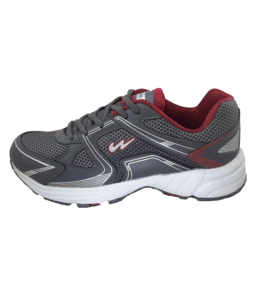 Campus Gray Running Shoes: Buy Online at Best Price on Snapdeal
