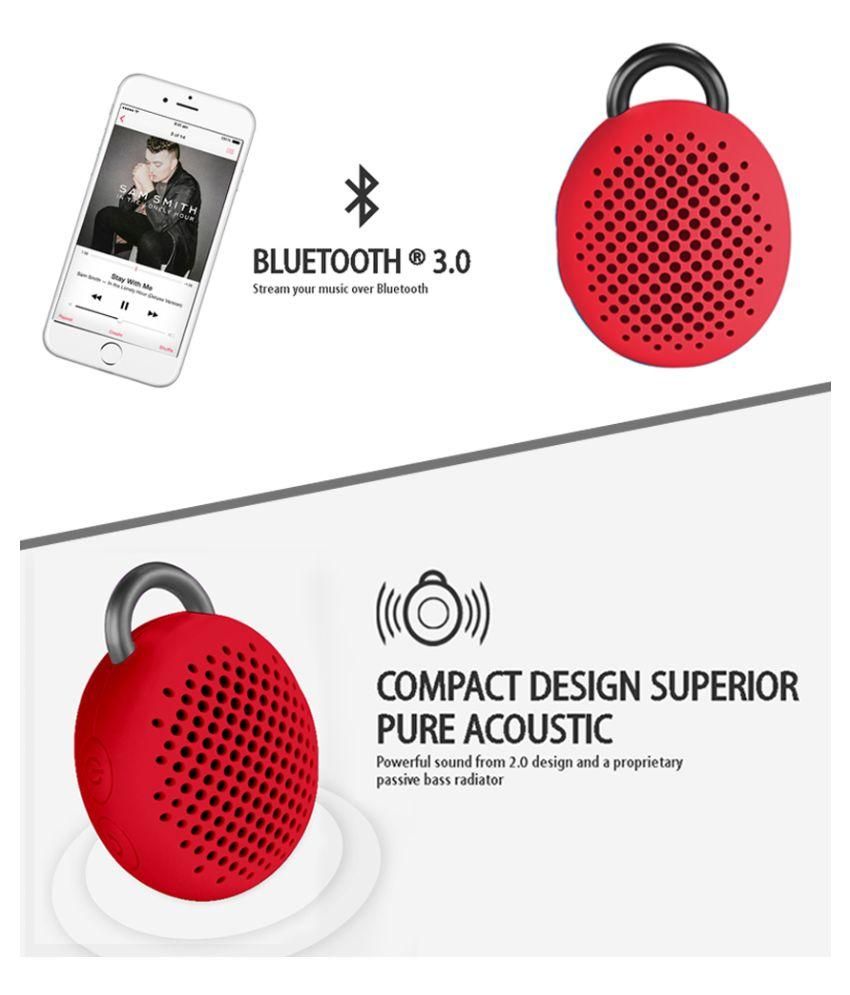 Divoom Bluetune Bean Bluetooth Speaker - Red - Buy Divoom Bluetune Bean ...