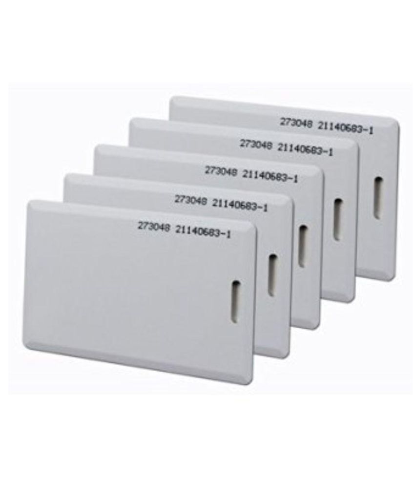 Rfid Cards 25 Pcs of Rfid Smart Proximity Thick ID Cards Price in India