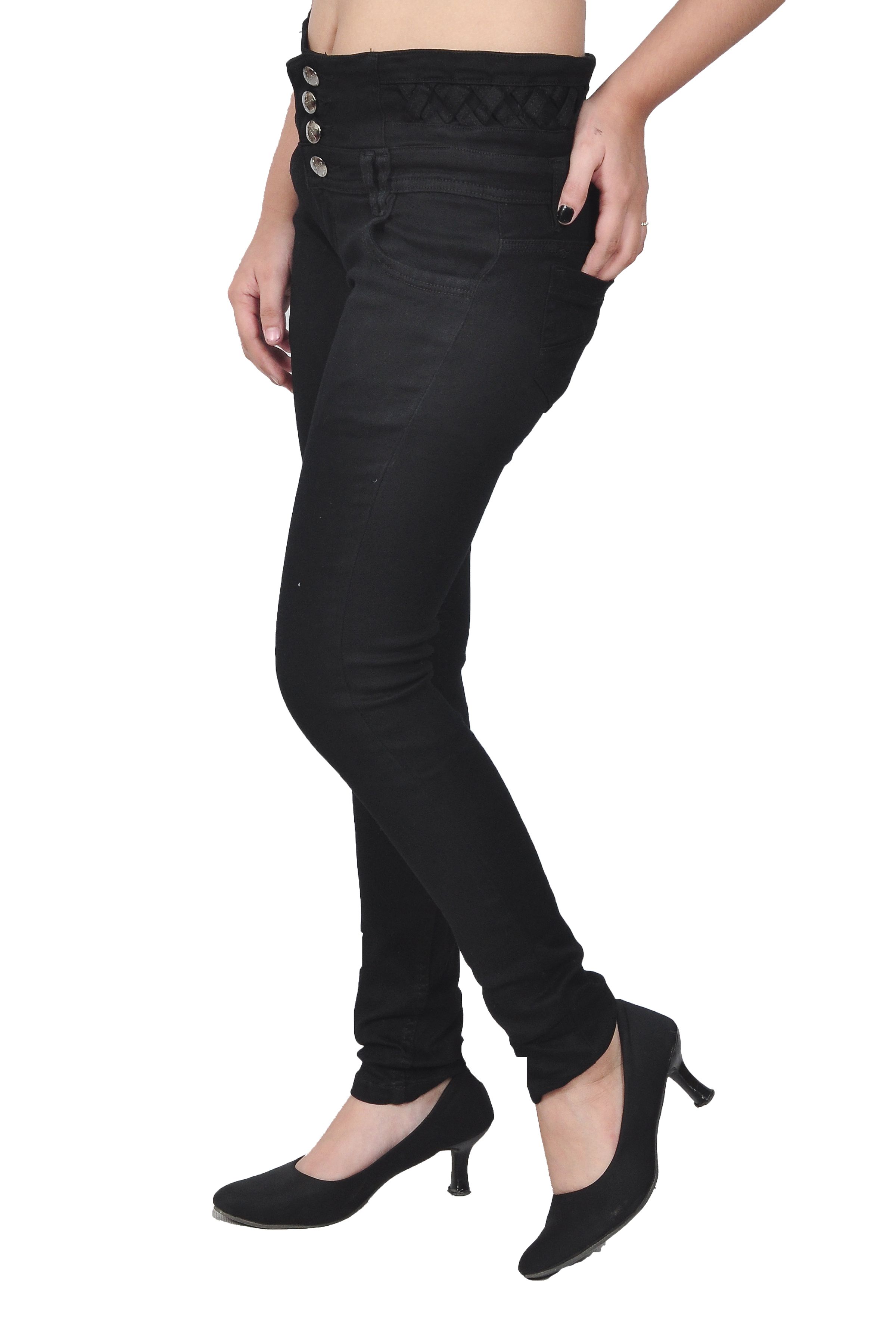 Nifty Black Denim Jeans - Buy Nifty Black Denim Jeans Online at Best ...