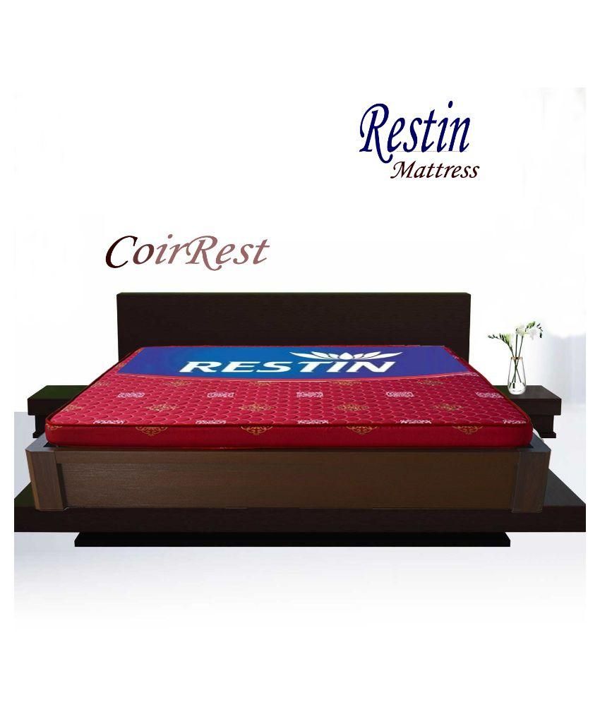 Restin Coirrest Coir Mattress (72*60*4" Inches) - Buy ...