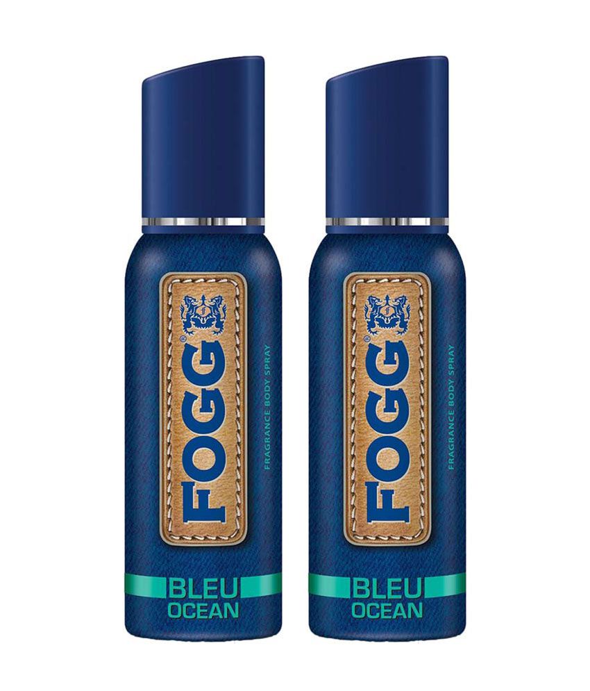 Fogg Bleu Ocean Fragrance Body Spray ( 120 ml ) - Pack of 2