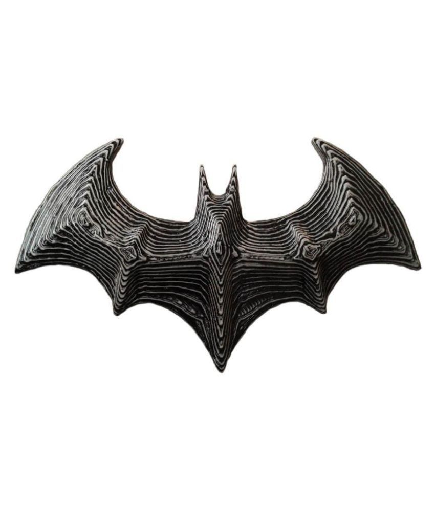 Unique Shape Batman 3D logo antique look for Car bike 