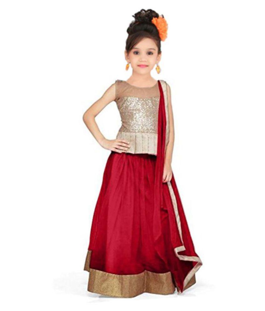 multicolor ghagra choli