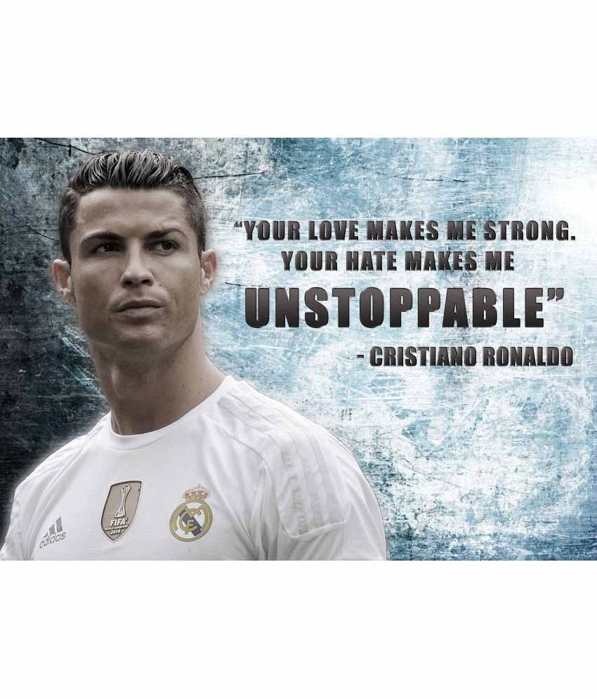 642 Stitches Cristiano Ronaldo Unstoppable Paper Art ...