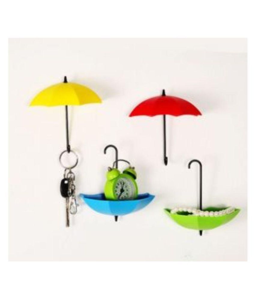 Buy Homesmart Multicolor Plastic Key Holder 6 Pieces Online at Low