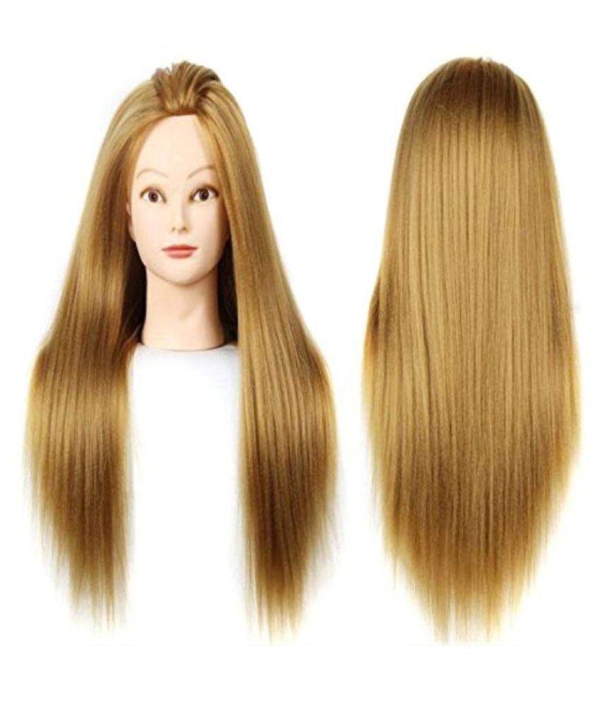     			100% SOFT & long Hair synthetic golden dummy for Trainers