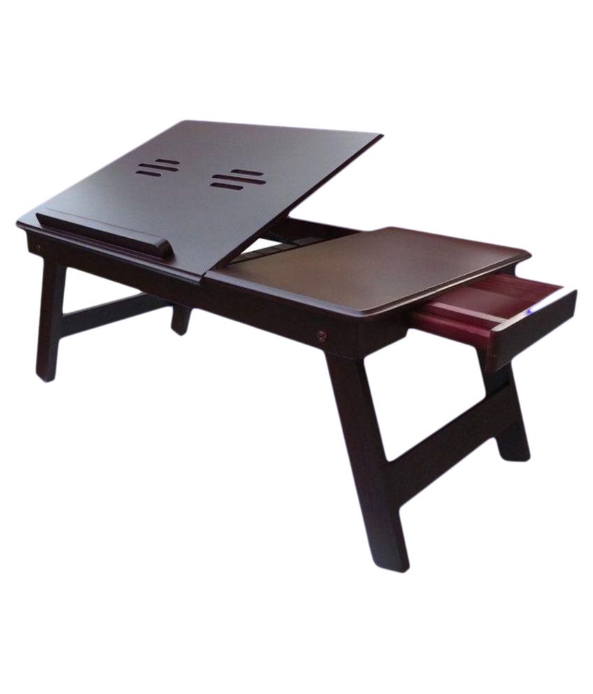 Ibs Wooden Portable Laptop Study Table Kids Study Table Breakfast