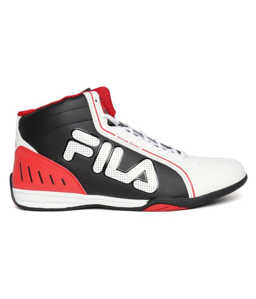 Fila Fila Sports Shoes Isonzo White Basketball Shoes - Buy Fila Fila ...