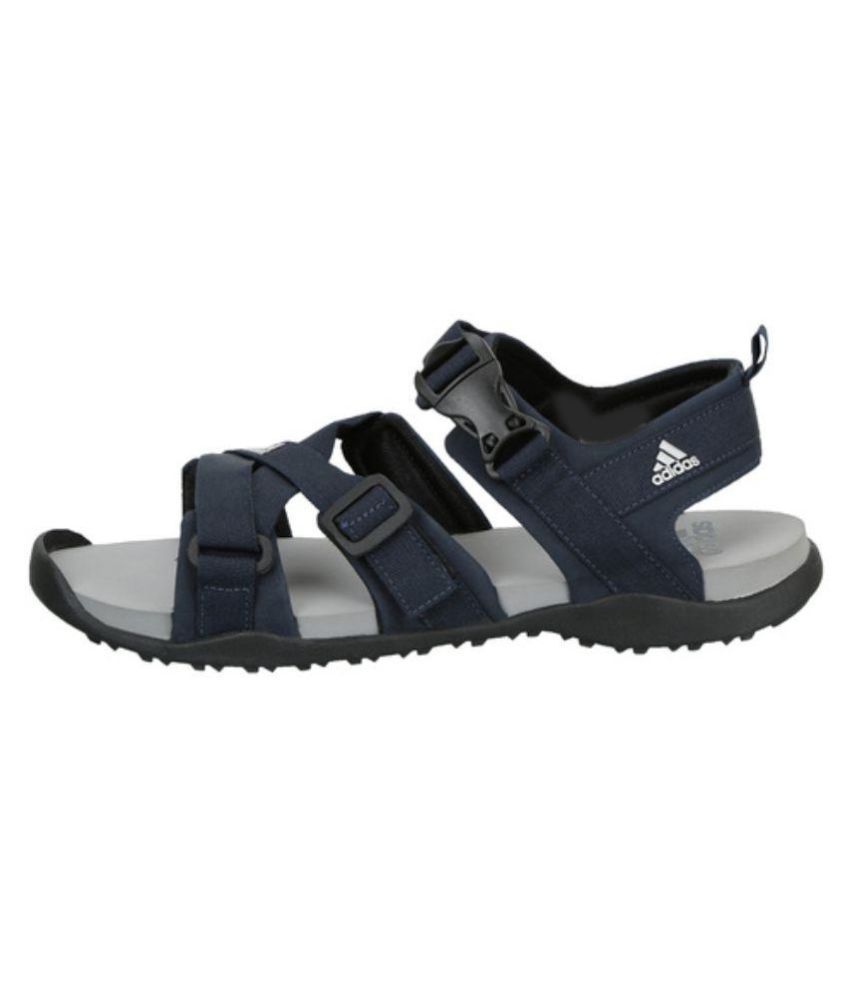 adidas gladi black floaters