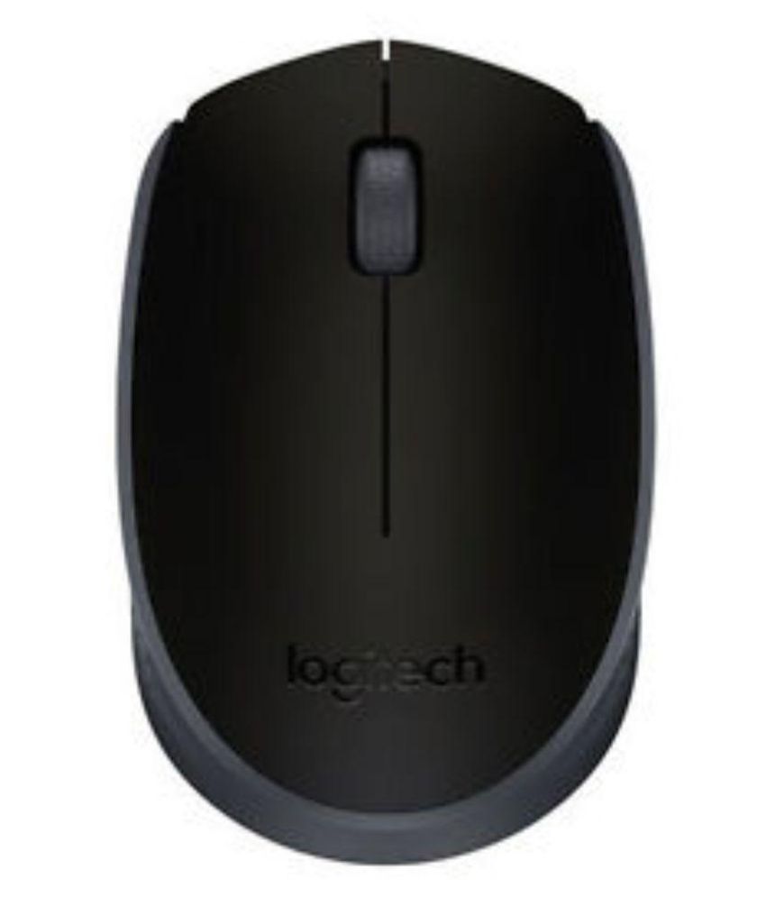 Logitech M170 Black Wireless Mouse
