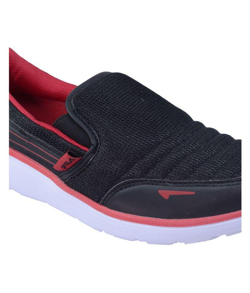 fila black smash lite casual shoes