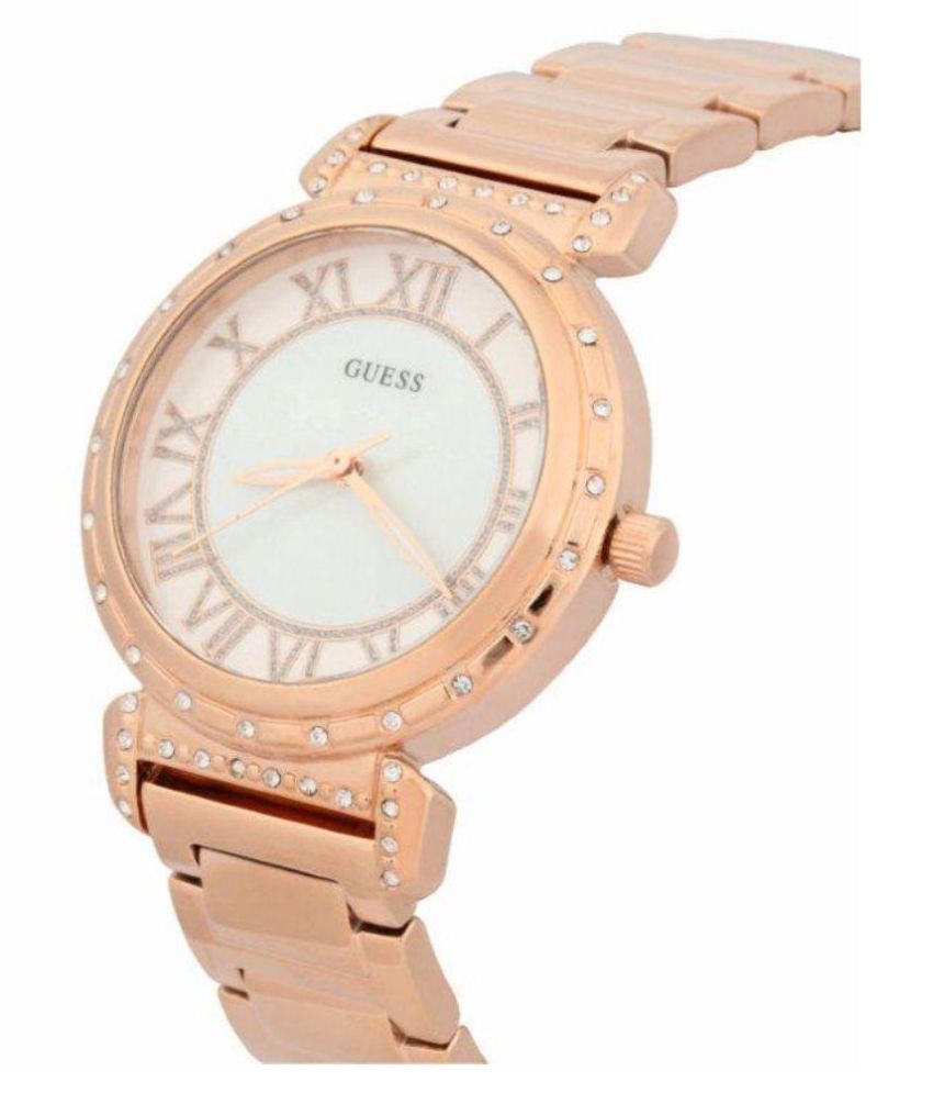 Guess Rose Gold Analog Watch Price in India: Buy Guess Rose Gold Analog ...